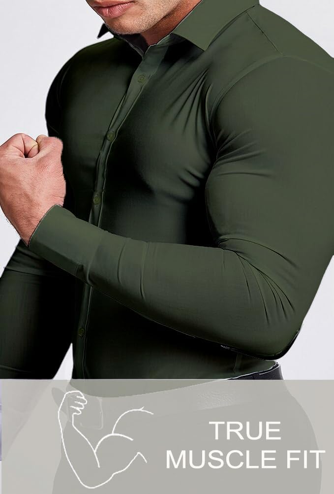 Slim-Fit Herrenhemd für Frühling 2025 – Knitterfrei – David