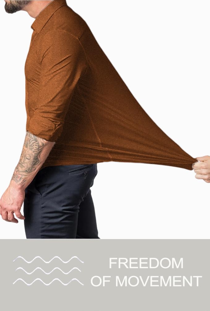 Slim-Fit Herrenhemd für Frühling 2025 – Knitterfrei – David