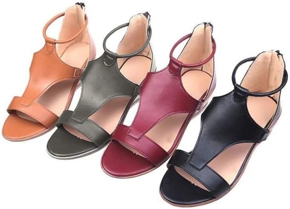 Sandalen | Damen Sommer-Sandalen mit Erhöhtem Absatz und Modernem Knöchelriemen-Design für 2025