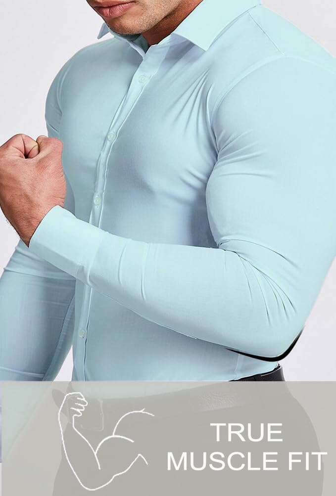 Slim-Fit Herrenhemd für Frühling 2025 – Knitterfrei – David