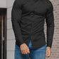 Slim-Fit Herrenhemd für Frühling 2025 – Knitterfrei – David