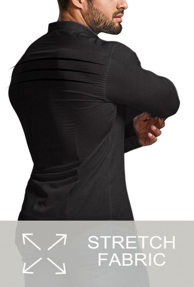 Slim-Fit Herrenhemd für Frühling 2025 – Knitterfrei – David