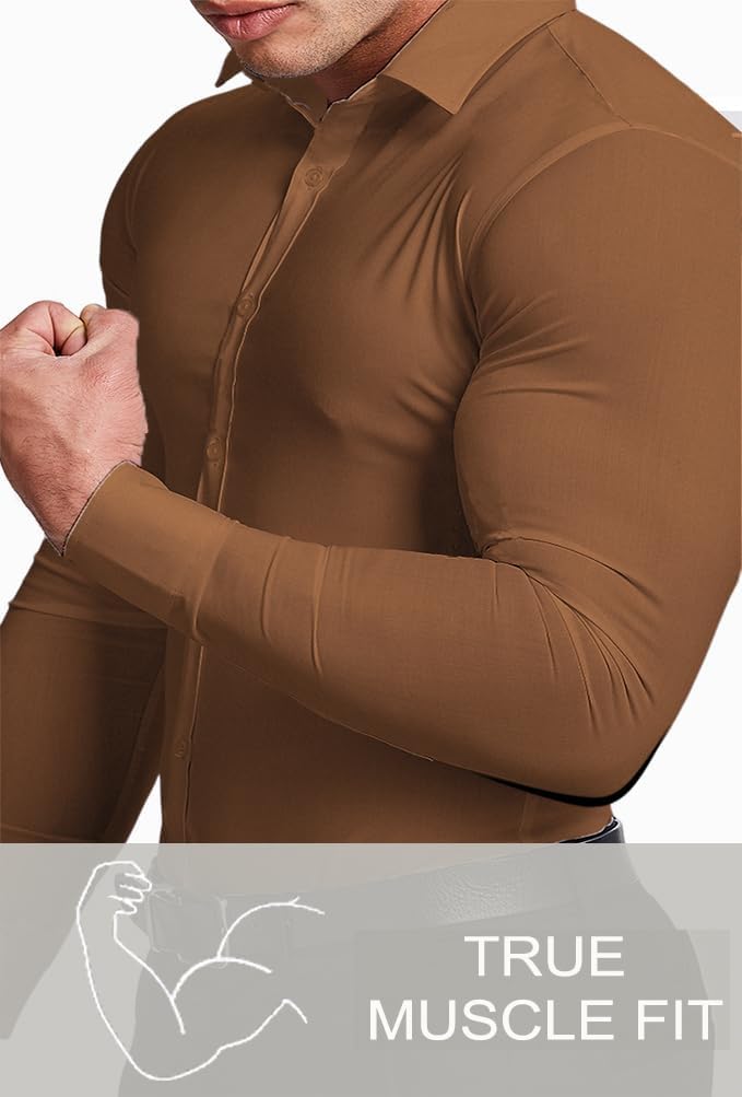 Slim-Fit Herrenhemd für Frühling 2025 – Knitterfrei – David