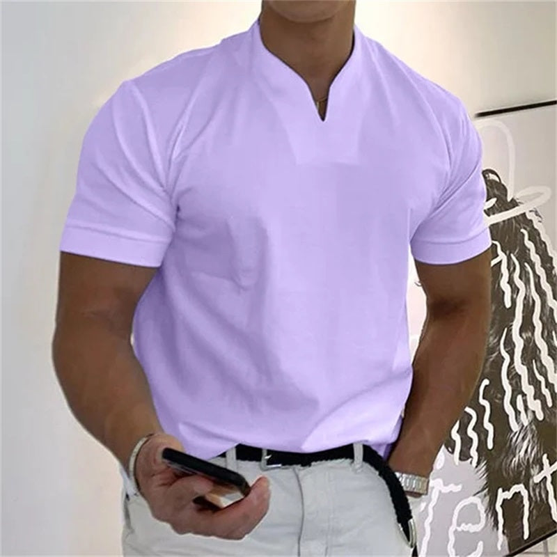 Atmungsaktives Herren Fitnessshirt mit V-Ausschnitt – 1 kaufen, 1 gratis – Timo