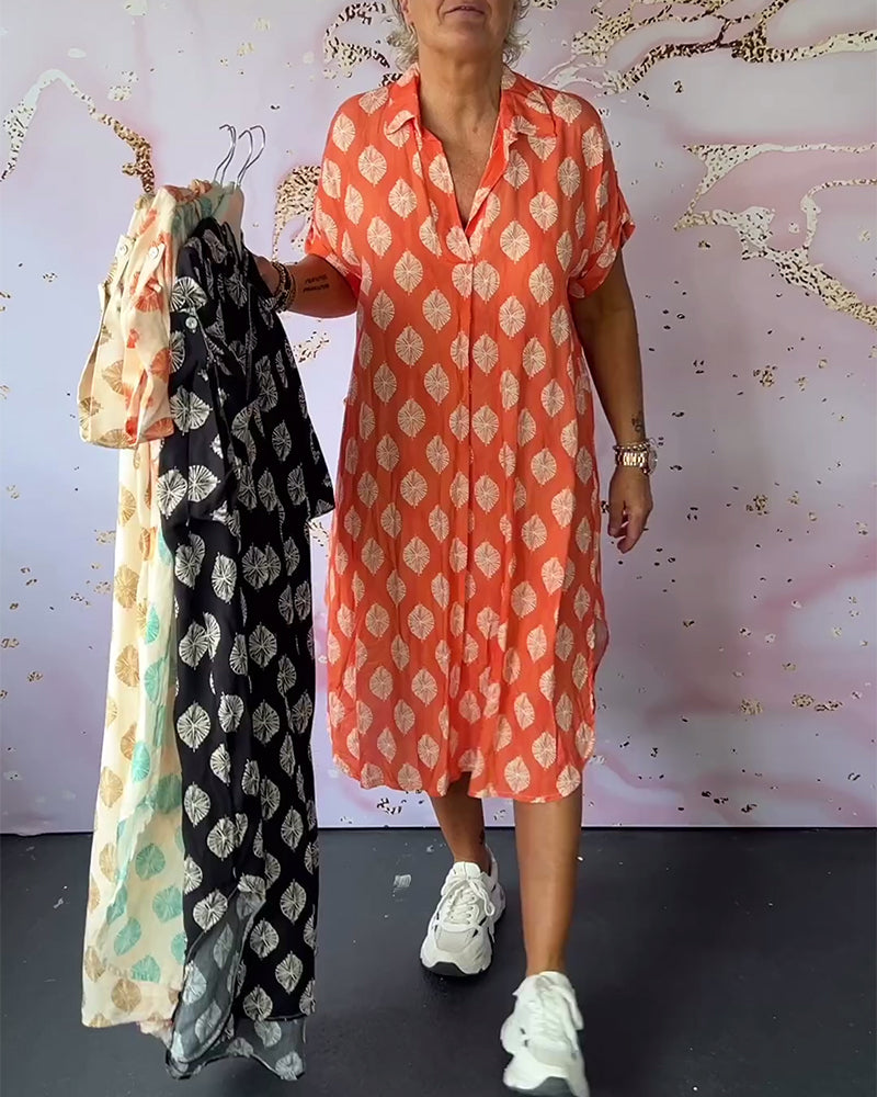 Dini - Kleid mit V-Ausschnit