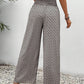 Sommerhose Mit Hoher Taille Für Damen | Geometrischer Druck