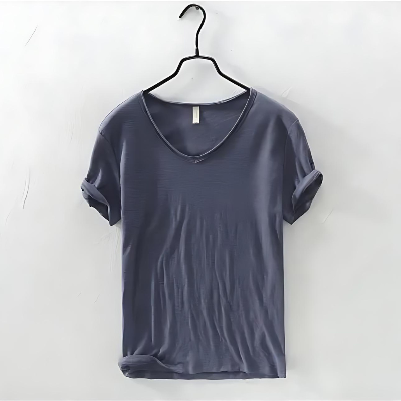 Boris V-Ausschnitt T-Shirt