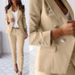 Zweiteiliges Damen Slim-Fit-Set für moderne Business-Looks – Valentina