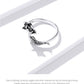 Koi und Lotus verstellbarer Ring