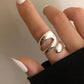 Minimalistisches Ringset