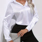 Melitta | Damen Elegante Satinbluse