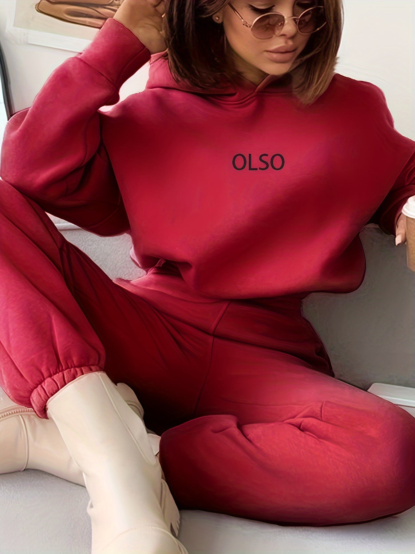 WW | Damen Freizeit Kapuzenpullover und Jogginghosen
