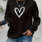 Bossom | Damen Herz-Pullover