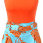Zweiteiliges Sommer-Set Damen mit Blumenmuster – Soraya