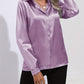 Melitta | Damen Elegante Satinbluse