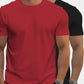 Jeremy – 2-teiliges, lässiges kurzarm-t-shirt für herren