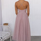 Isolina - Elegantes Maxikleid für Frauen  für den Sommer und lange