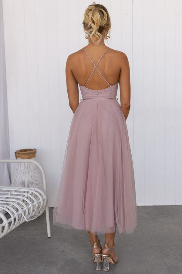 Isolina - Elegantes Maxikleid für Frauen  für den Sommer und lange