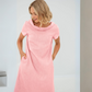 Stylisches Damen Sommerkleid aus Leinen-Baumwollmix - LinaLuft