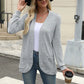 Neva™ - Eleganter Rippstrick-Cardigan mit langen Ärmeln
