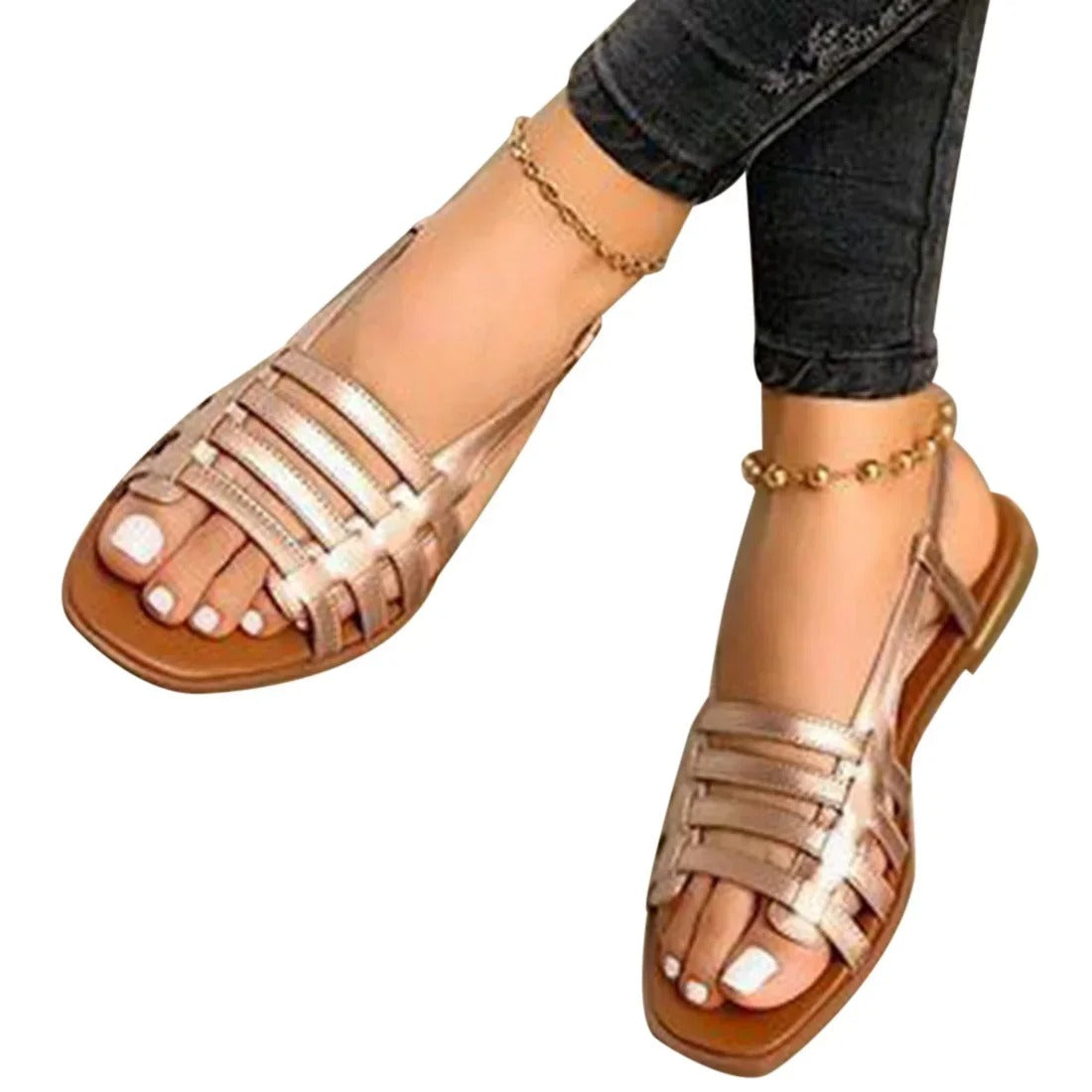 Stylische Gladiatorensandalen für Damen – Isadora