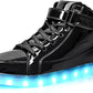 Trendige LED-Sneakers mit wiederaufladbarer Beleuchtung – LumaBoost