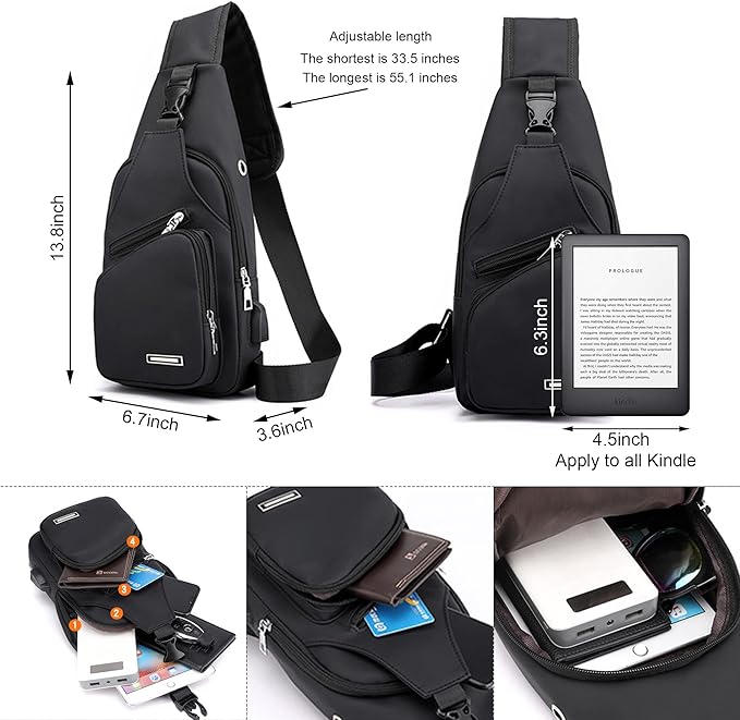 Multifunktionale Wasserdichte Sling Bag - WaveSling