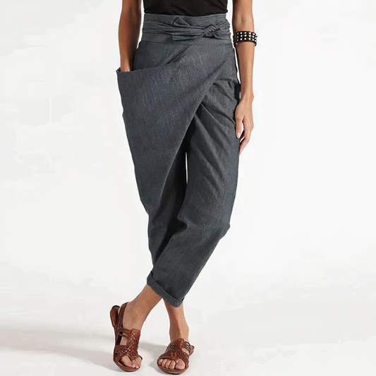 Wickelhose Für Den Sommer Für Damen | Hohe Taille