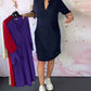 Hanneke – Zeitloses V-Ausschnitt-Kleid