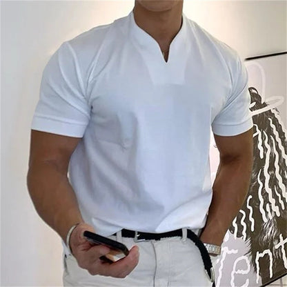 Atmungsaktives Herren Fitnessshirt mit V-Ausschnitt – 1 kaufen, 1 gratis – Timo