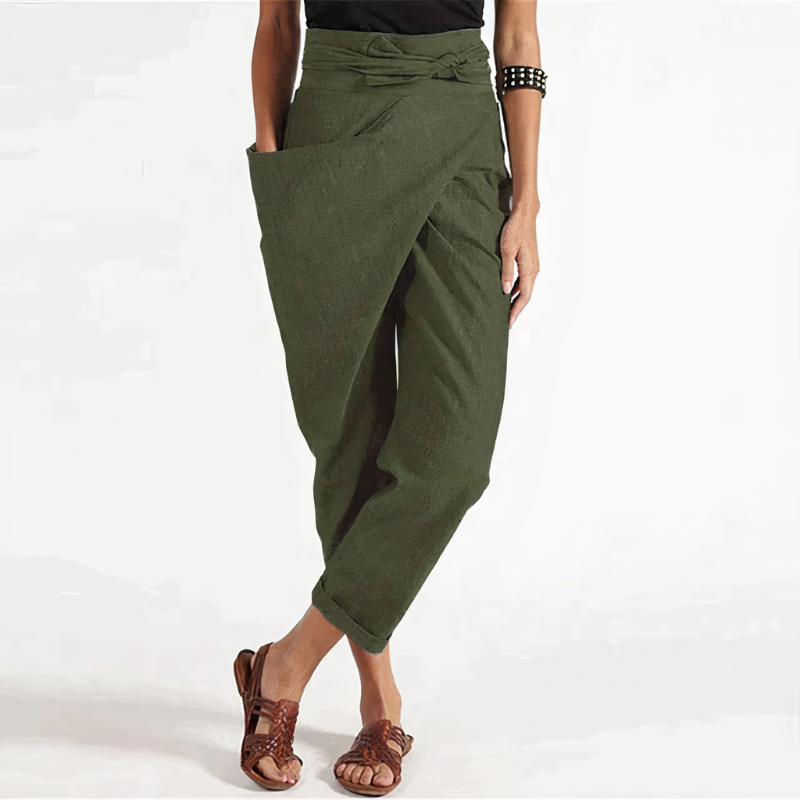 Wickelhose Für Den Sommer Für Damen | Hohe Taille