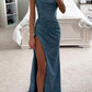 Ärmelloses Damen-Maxikleid mit Glitzer-Oberfläche für den Sommer