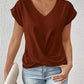 Sahira – Damen T-Shirt mit herzförmigem Ausschnitt
