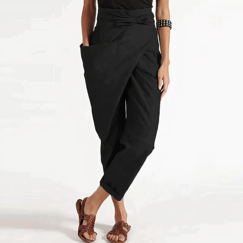 Wickelhose Für Den Sommer Für Damen | Hohe Taille