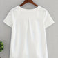 Jacqueline | Damen Weiß V-Ausschnitt Leinen Bluse
