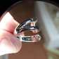 Minimalistisches Ringset
