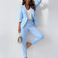 Zweiteiliges Damen Slim-Fit-Set für moderne Business-Looks – Valentina