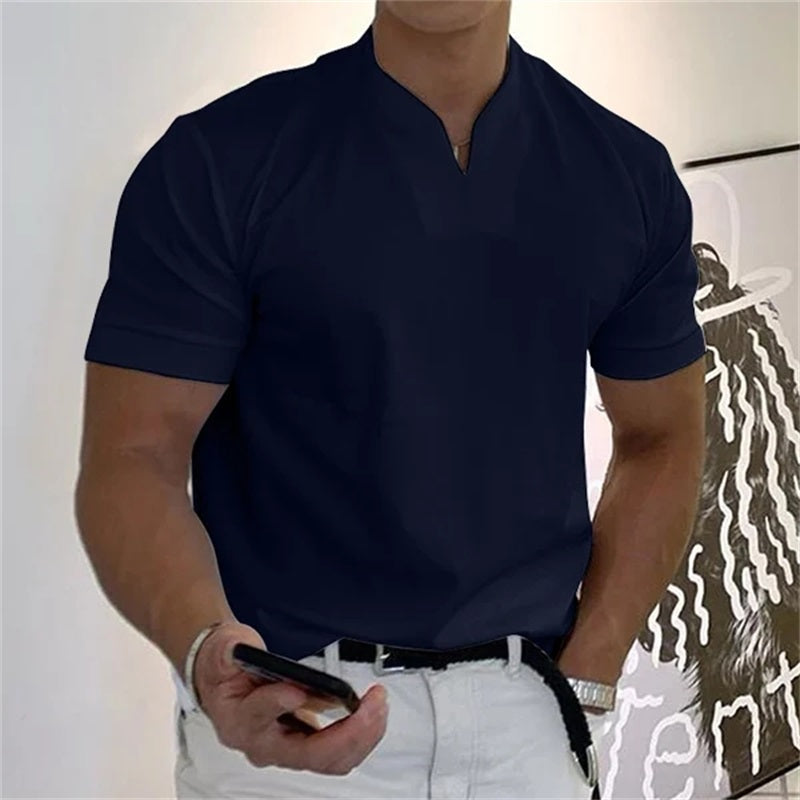Atmungsaktives Herren Fitnessshirt mit V-Ausschnitt – 1 kaufen, 1 gratis – Timo