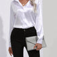 Melitta | Damen Elegante Satinbluse