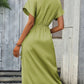 Isoliera - Elegantes Wickelkleid mit V-Ausschnitt