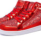 Casual Glitter-Sneakers – NeonFlash