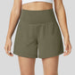 Atmungsaktiv & Schnell trocknend High-Waist Fitnessshorts Damen – Mirabella