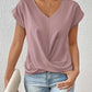 Sahira – Damen T-Shirt mit herzförmigem Ausschnitt