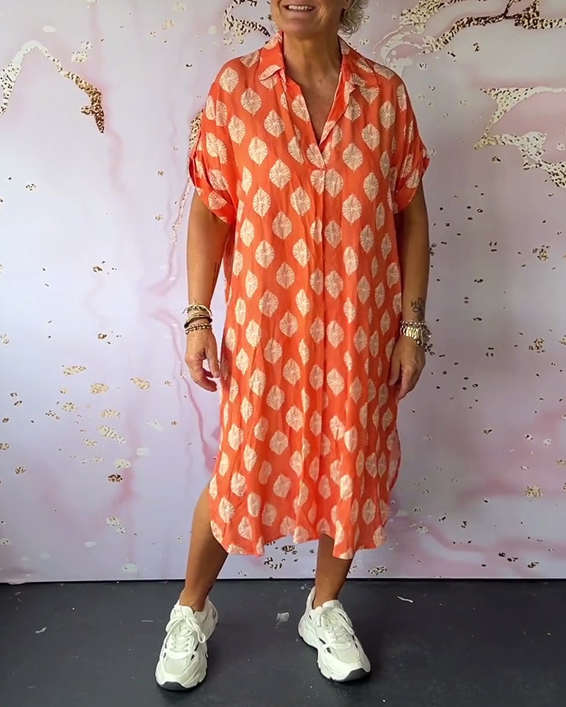 Dini - Kleid mit V-Ausschnit