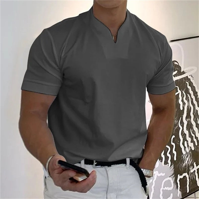 Atmungsaktives Herren Fitnessshirt mit V-Ausschnitt – 1 kaufen, 1 gratis – Timo