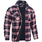 Darius – herren-holzfällerjacke im karo-design
