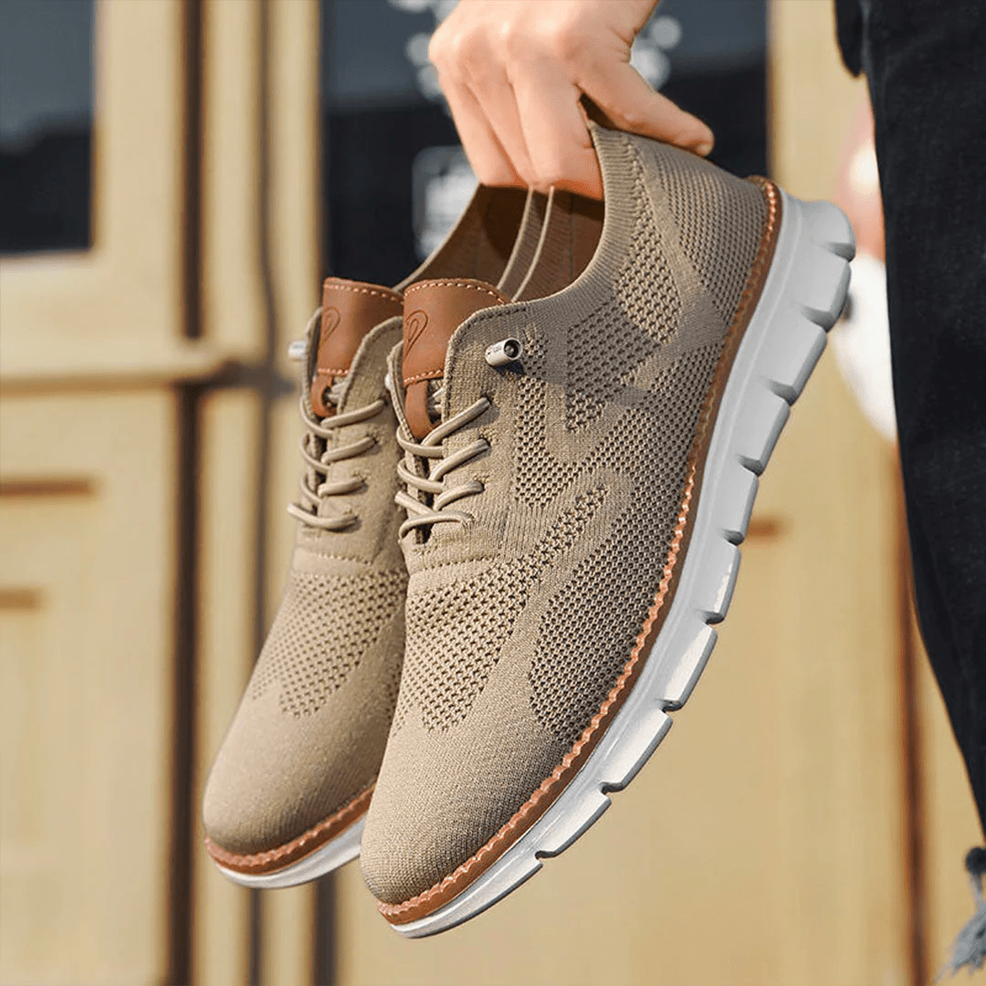 Atmungsaktive & Ultrabequeme Herren-Sneaker im Minimalistischen Design – Elias