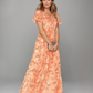 Lini - Blumenkleid mit Volantärmeln