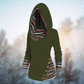 WW | Lässiger Tribal-Hoodie für Damen – Stylisch und Bequem