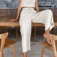 Zweiteiliges Sommer-Set mit Crop-Top und Hose – Valeria